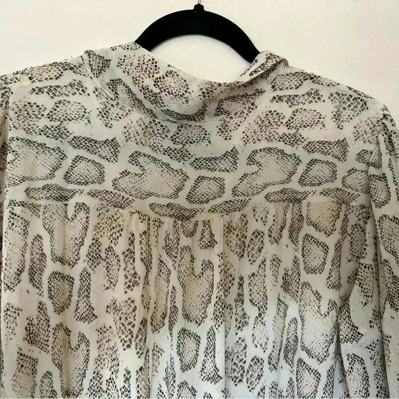 NWT Current Air Los Angeles Snakeprint Midi Dress from Anthropologie - Picture 7 of 14